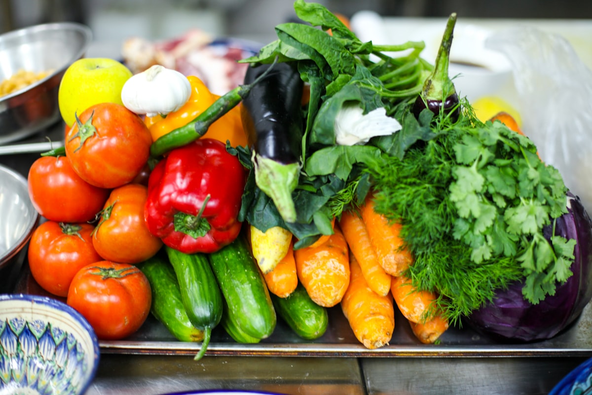 Roasted vegetable medley with seasonal ingredients